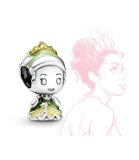 Fler® Tiana bedel uit De Prinses en de Kikker, compatibel met Pandora